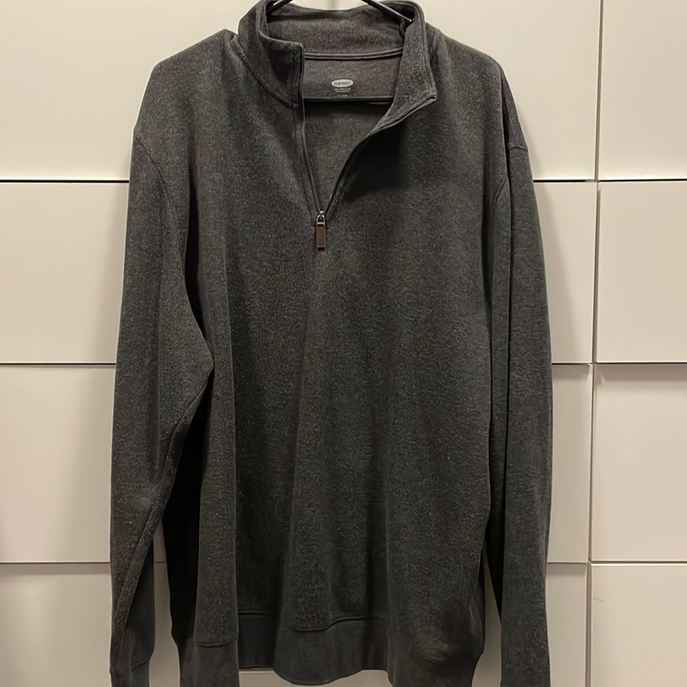 Mens quarter zip sweater
